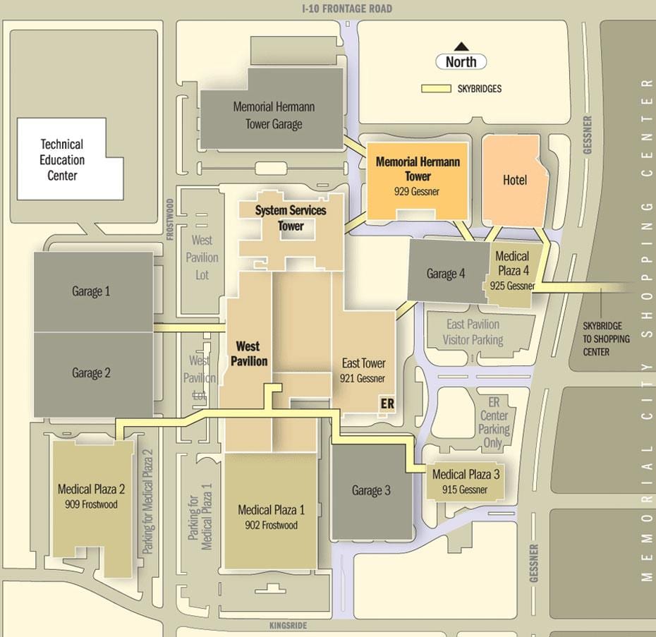 Memorial Hermann hospital mapu