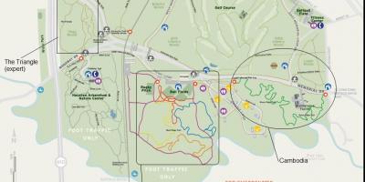 Mapa Memorial park Houston