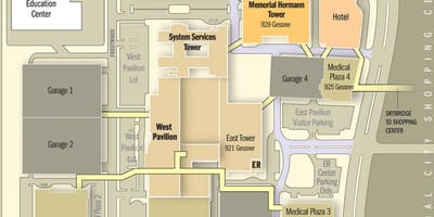 Memorial Hermann hospital mapu