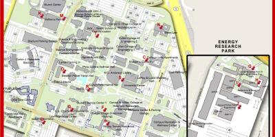 Mapa university of Houston